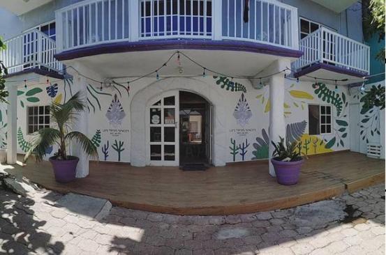 Les Trois Singes - Friendly Hostel Ісла-Мухерес Екстер'єр фото